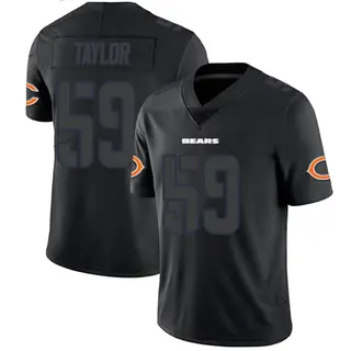 Chicago Bears Youth Carson Taylor Limited Jersey - Black Impact