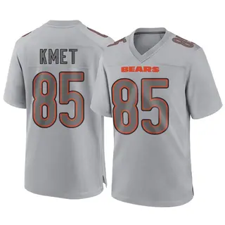 Chicago Bears Youth Cole Kmet Game Atmosphere Fashion Jersey - Gray