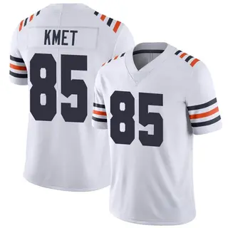 Chicago Bears Youth Cole Kmet Limited Alternate Classic Vapor Jersey - White