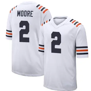 Chicago Bears Youth DJ Moore Game Alternate Classic Jersey - White