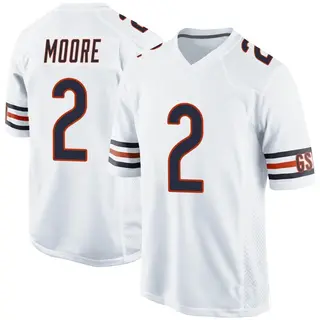 Chicago Bears Youth DJ Moore Game Jersey - White