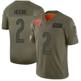 Chicago Bears Youth DJ Moore Limited 2019 Salute to Service Jersey - Camo