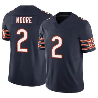 Chicago Bears Youth DJ Moore Limited Vapor F.U.S.E. Jersey - Navy