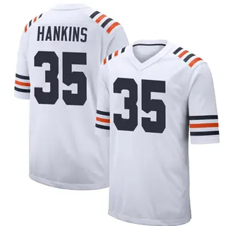 Chicago Bears Youth Deion Hankins Game Alternate Classic Jersey - White