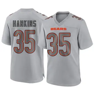 Chicago Bears Youth Deion Hankins Game Atmosphere Fashion Jersey - Gray