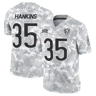 Chicago Bears Youth Deion Hankins Limited 2024 Salute to Service Jersey - Arctic Camo