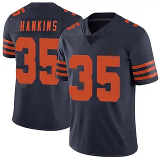 Chicago Bears Youth Deion Hankins Limited Alternate Vapor Untouchable Jersey - Navy Blue