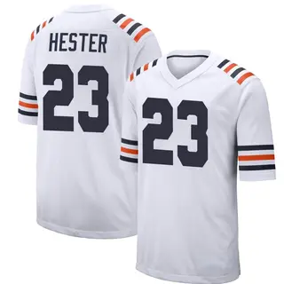 Chicago Bears Youth Devin Hester Game Alternate Classic Jersey - White