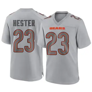 Chicago Bears Youth Devin Hester Game Atmosphere Fashion Jersey - Gray