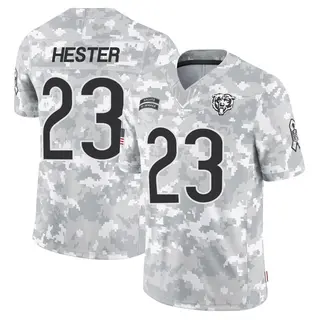 Chicago Bears Youth Devin Hester Limited 2024 Salute to Service Jersey - Arctic Camo