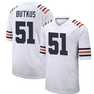 Chicago Bears Youth Dick Butkus Game Alternate Classic Jersey - White
