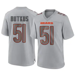 Chicago Bears Youth Dick Butkus Game Atmosphere Fashion Jersey - Gray