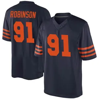 Chicago Bears Youth Dominique Robinson Game Alternate Jersey - Navy Blue