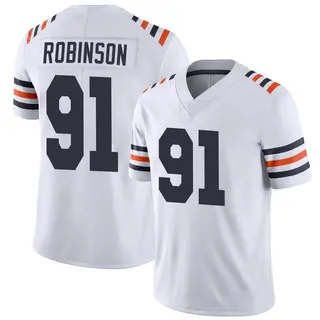 Chicago Bears Youth Dominique Robinson Limited Alternate Classic Vapor Jersey - White