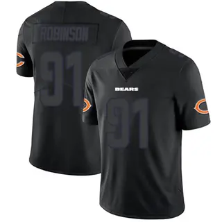 Chicago Bears Youth Dominique Robinson Limited Jersey - Black Impact