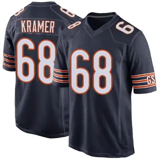 Chicago Bears Youth Doug Kramer Game Team Color Jersey - Navy