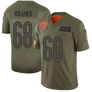 Chicago Bears Youth Doug Kramer Limited 2019 Salute to Service Jersey - Camo