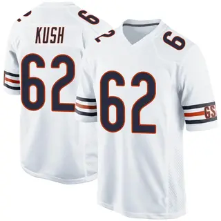 Chicago Bears Youth Eric Kush Game Jersey - White