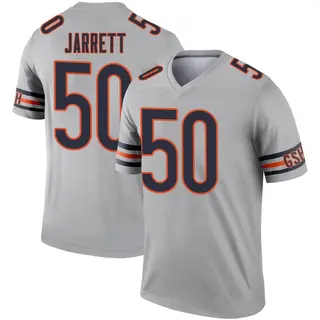 Chicago Bears Youth Grady Jarrett Legend Inverted Silver Jersey