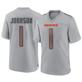 Chicago Bears Youth Jaylon Johnson Game Atmosphere Fashion Jersey - Gray