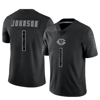 Chicago Bears Youth Jaylon Johnson Limited Reflective Jersey - Black