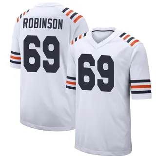 Chicago Bears Youth Jereme Robinson Game Alternate Classic Jersey - White
