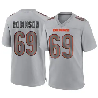 Chicago Bears Youth Jereme Robinson Game Atmosphere Fashion Jersey - Gray