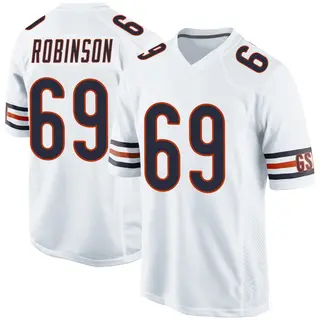 Chicago Bears Youth Jereme Robinson Game Jersey - White