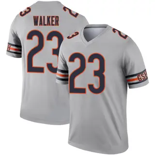 Chicago Bears Youth Jeremiah Walker Legend Inverted Silver Jersey