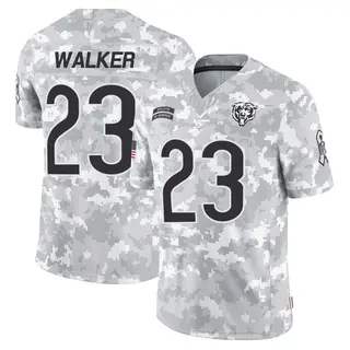Chicago Bears Youth Jeremiah Walker Limited 2024 Salute to Service Jersey - Arctic Camo