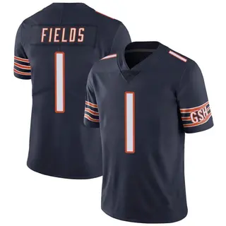 Chicago Bears Youth Justin Fields Limited Team Color Vapor Untouchable Jersey - Navy