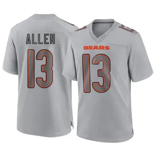 Chicago Bears Youth Keenan Allen Game Atmosphere Fashion Jersey - Gray