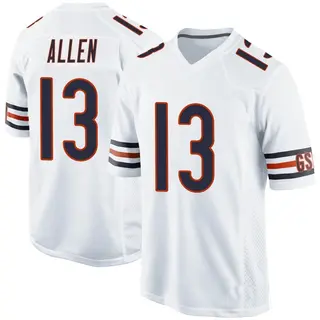 Chicago Bears Youth Keenan Allen Game Jersey - White