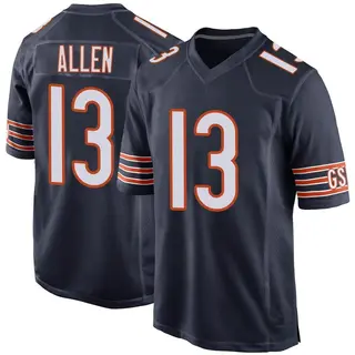 Chicago Bears Youth Keenan Allen Game Team Color Jersey - Navy