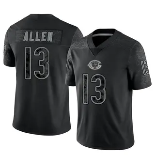 Chicago Bears Youth Keenan Allen Limited Reflective Jersey - Black