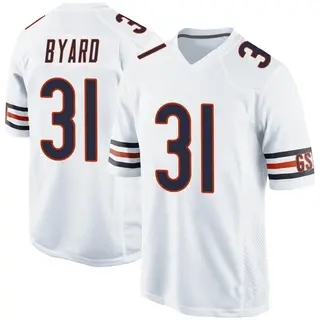 Chicago Bears Youth Kevin Byard III Game Jersey - White