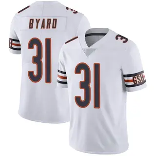 Chicago Bears Youth Kevin Byard III Limited Vapor Untouchable Jersey - White