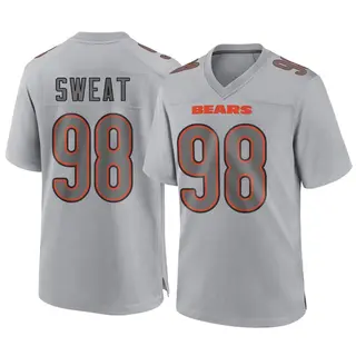 Chicago Bears Youth Montez Sweat Game Atmosphere Fashion Jersey - Gray