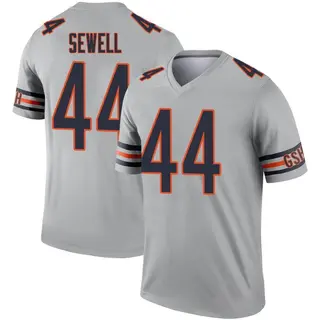 Chicago Bears Youth Noah Sewell Legend Inverted Silver Jersey