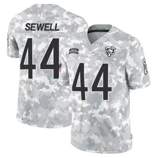 Chicago Bears Youth Noah Sewell Limited 2024 Salute to Service Jersey - Arctic Camo