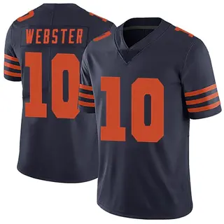 Chicago Bears Youth Nsimba Webster Limited Alternate Vapor Untouchable Jersey - Navy Blue
