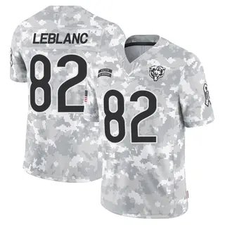 Chicago Bears Youth Peter LeBlanc Limited 2024 Salute to Service Jersey - Arctic Camo