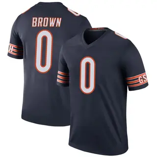 Chicago Bears Youth Reggie Brown Legend Color Rush Jersey - Navy