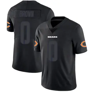 Chicago Bears Youth Reggie Brown Limited Jersey - Black Impact