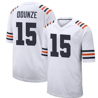 Chicago Bears Youth Rome Odunze Game Alternate Classic Jersey - White