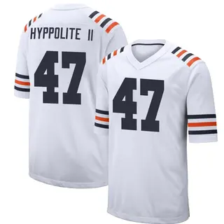 Chicago Bears Youth Ruben Hyppolite II Game Alternate Classic Jersey - White