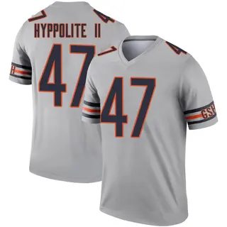Chicago Bears Youth Ruben Hyppolite II Legend Inverted Silver Jersey