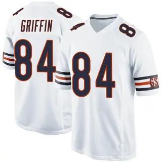 Chicago Bears Youth Ryan Griffin Game Jersey - White
