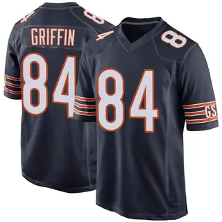 Chicago Bears Youth Ryan Griffin Game Team Color Jersey - Navy