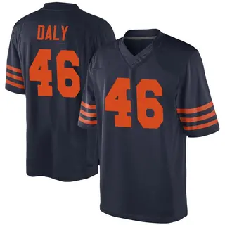 Chicago Bears Youth Scott Daly Game Alternate Jersey - Navy Blue